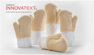 Антибактериални термоустойчиви ръкавици за хлебари и сладкари Baking Gloves STLA - S