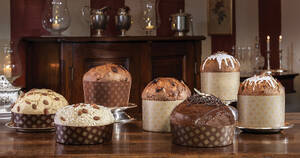 Хартиена форма за панетоне с гофрирани стени Panettone 
